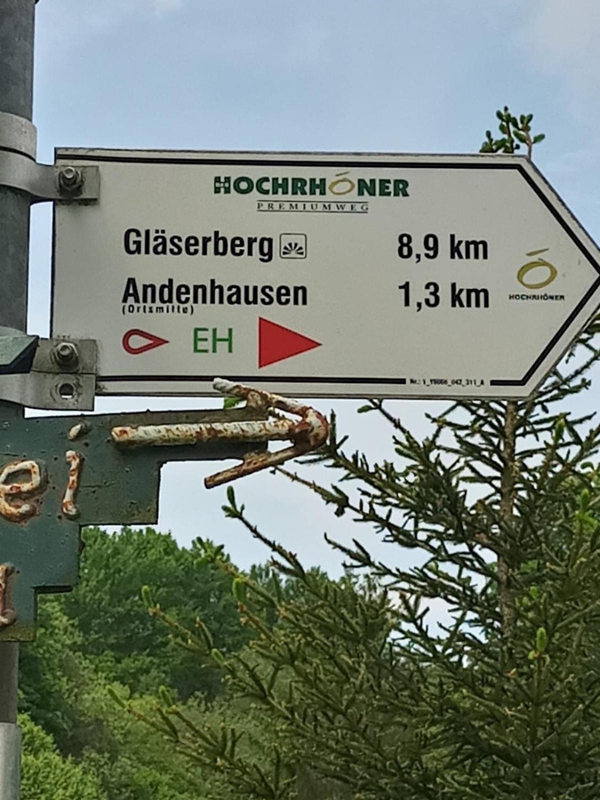Ferienwohnung Am Hochrhoener Andenhausen Esterno foto